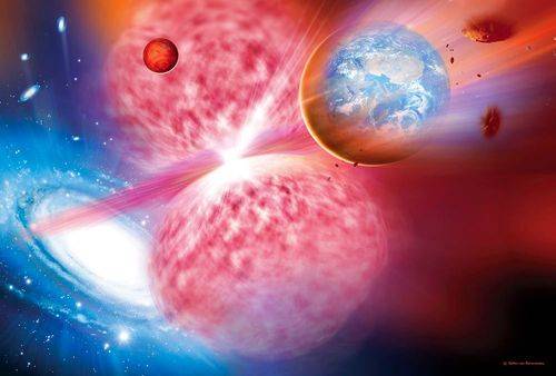 konceptuelt Big Rip kunstværk