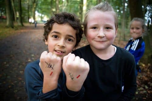 To drenge til motionsløb