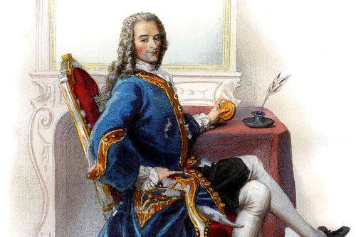 Maleri af Francois voltaire