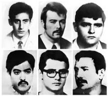 Medlemmer af ETA som myrdede premiereminister Blanco ved et bombeattentat i Madrid den 20. december 1973.