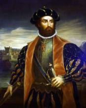 Den portugisiske opdagelesrejsende Vasco da Gama rundede Kap det Gode Håb i 1497.