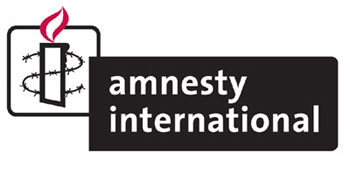 Amnesty Internationals symbol. 