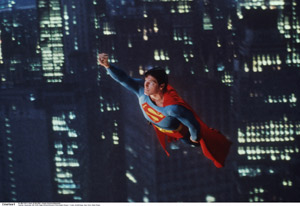 Christopher Reeves som Superman. 1978. Foto: Polfoto