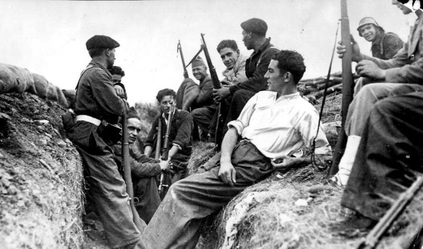 frivillige i den spanske borgerkrig